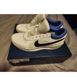 Nike Court Zoom Lite 3 White Blue Green Womens Sz 9 NEW $50obo